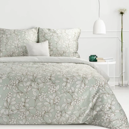 Demi2 pamut-szatén ágyneműhuzat Menta 220x200 cm - 70x80 cm 2db