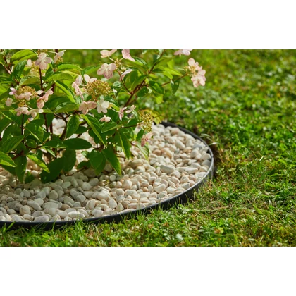 BORDER FLEXI 45  - Extra rugalmas műanyag ágyás- és gyepszegély 100 x 8 x 4,5 cm fekete