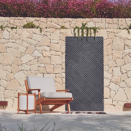 Decory LOP – Keskeny dekorációs panel, 0,6 x 1,2 m, antracit