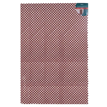 Decory LOP – Keskeny dekorációs panel, 0,6 x 1,2 m, vörösesbarna