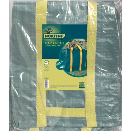 GARDENBAG - Hulladékgyűjtő zsák erős fogantyúkkal 0,60x0,60x0,70 m zöld