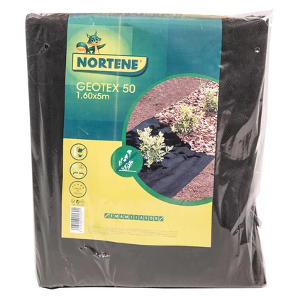 GEOTEX 50  - Talajtakaró geotextília  1,6 x 5 m fekete