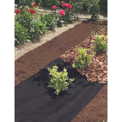 GEOTEXTIL 150g/m2 - Talajtakaró geotextília  2 x 100 m fekete