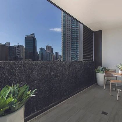 HIDEGRAPHITE - Minimalista stílusú műsövény 1 x 3 m antracit