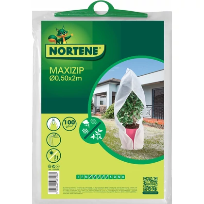 MAXIZIP - Cipzáros átteleltető zsák d 0,5 x 2 m fehér
