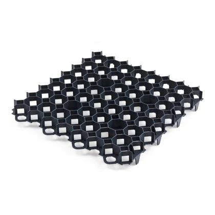 PAVIN GRID - Gyeprács 47x47 cm, fekete