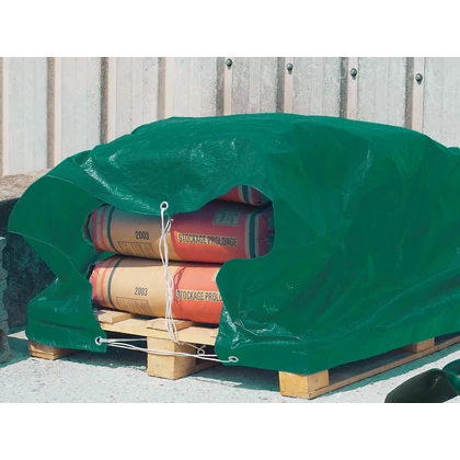 PROTEX 80g/m2  - Erősített ponyva - zöld 6x10m