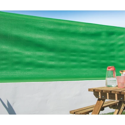 RECYNET - Tartós, szőtt árnyékoló háló 1,5 x 10 m világoszöld