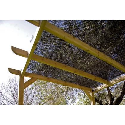 SUN-NET - Árnyékoló háló  3 x 4  m fekete
