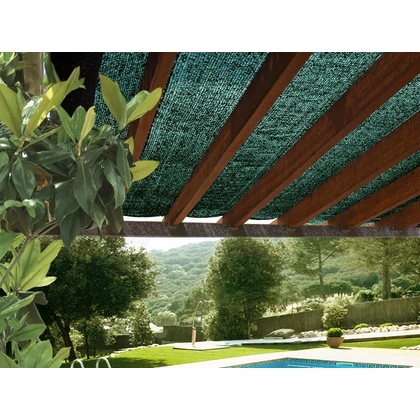 SUN-NET - Árnyékoló háló  4 x 5 m zöld
