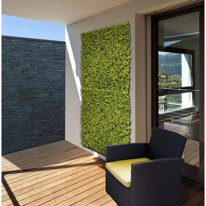 VERTICAL BUXUS - Zöldfal buxus levelekkel 1 x 1 m zöld