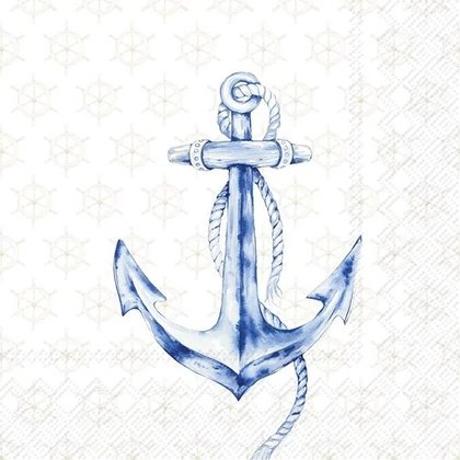 Anchor horgonyos szalvéta 3 rétegű 20 db/csomag