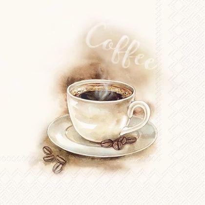 Coffee cream kávés szalvéta 3 rétegű 20 db/csomag