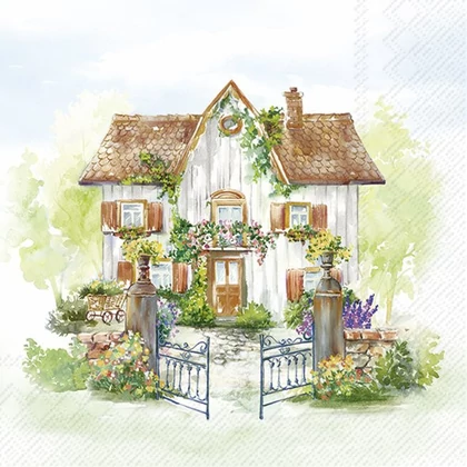 Country house házikós szalvéta 3 rétegű 20 db/csomag