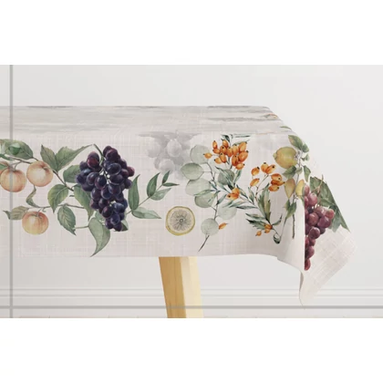 FRUTAS Szőlő mintás gyümölcsös asztalterítő 100x100 cm