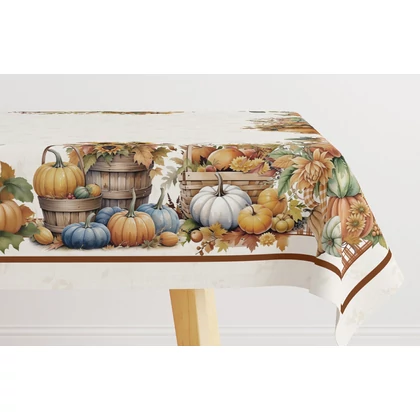HARVEST őszi tökös leveles 140x240 cm asztalterítő 