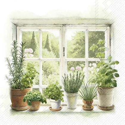 Herbs fűszernövényes szalvéta 3 rétegű 20 db/csomag