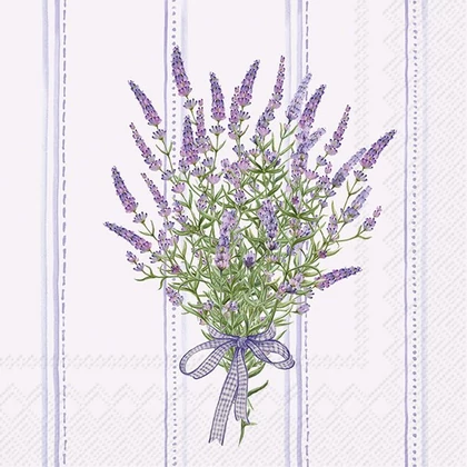 Lavender harmony levendulás szalvéta 3 rétegű 20 db/csomag