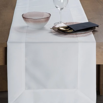 Lucy asztalterítő Fehér 40x180 cm