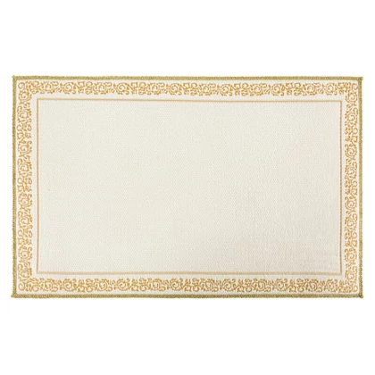 Majorka alátét Fehér/arany 32x52 cm