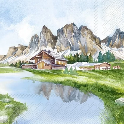 Mountain hegyvidékes szalvéta 3 rétegű 20 db/csomag