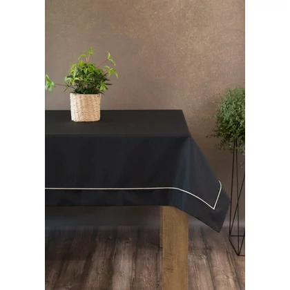 Dorita fekete asztalterítő 145x300 cm