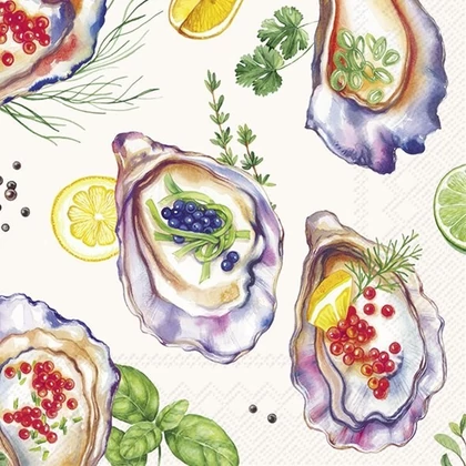 Oyster osztrigás szalvéta 3 rétegű 20 db/csomag