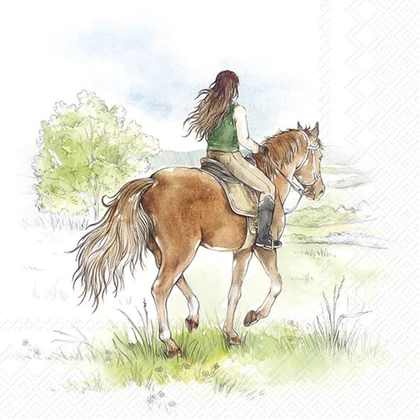 Riding lovas szalvéta 3 rétegű 20 db/csomag