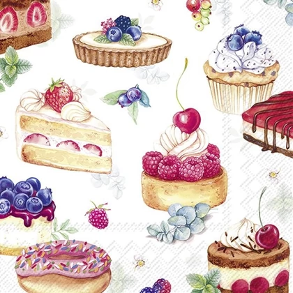 Something sweet tortás szalvéta 3 rétegű 20 db/csomag