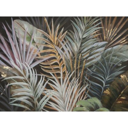 egzotikus-leveleket-abrazolo-kezzel-festett-falikep-419-zold-90-x-120-cm