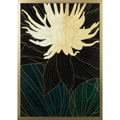 viragos-novenyt-abrazolo-falikep-484a-zold-arany-53-x-73-cm
