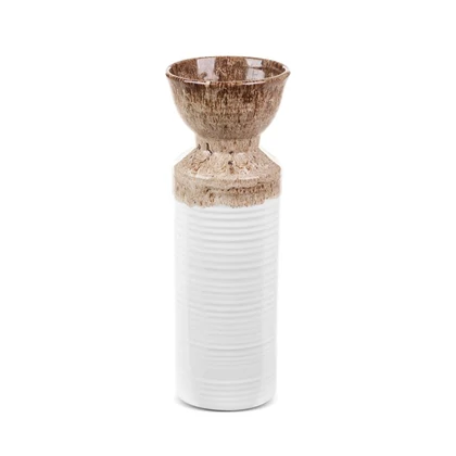 erina-keramia-vaza-feher-barna-13-x-13-x-35-cm