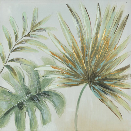 leveleket-abrazolo-kezzel-festett-falikep-548-zold-60-x-60-cm
