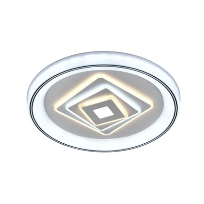 Lucero Emerencia 110 W-os 50 cm átmérőjű fehér LED távirányítós és mobil applikációval vezérelhető mennyezeti lámpa