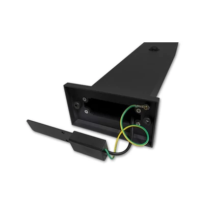 MasterLED Clark 12 W-os natúr fehér 50 cm magas fekete állólámpa mozgásérzékelős