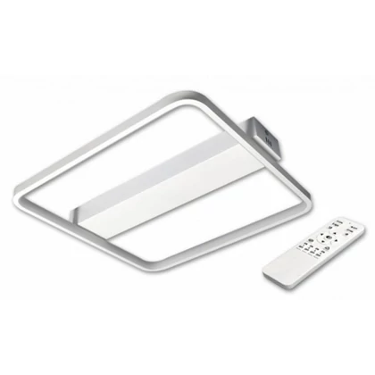 MasterLED Galaxis Centauri 40 W-os 42x40 cm fehér LED távirányítós mennyezeti lámpa