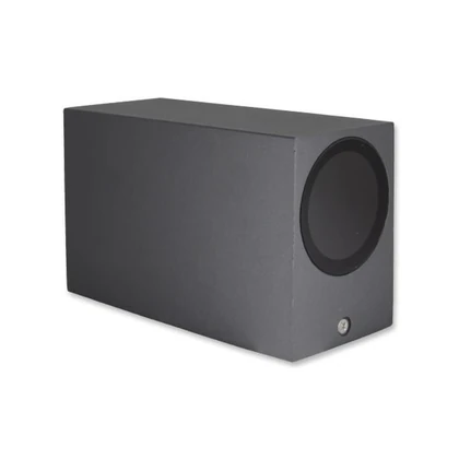 MasterLED Lida 150x92 sötétszürke szögletes oldalfali lámpa GU10-es foglalattal