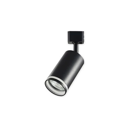 MasterLED Ring fekete sínre szerehető lámpa keret GU10-es foglalattal