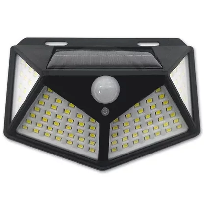 MasterLED Solar LED 5W-os lámpa mozgásérzékelővel és alkonykapcsolóval