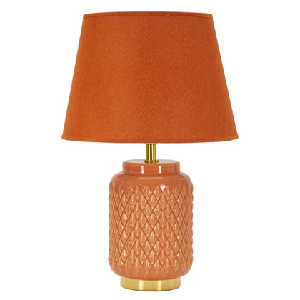 Orange éjjeli lámpa modern stílusú narancssárga ø 28x44 cm