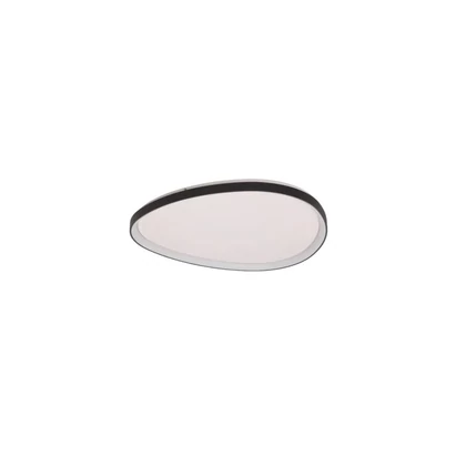 Stone Danube 36W-os 500x500mm 3000-6500K fekete színű távirányítós mennyezeti lámpa