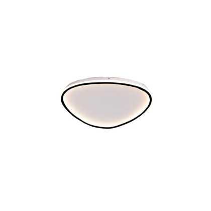Stone Tagus 48W-os 490x490mm 3000-6500K fekete színű távirányítós mennyezeti lámpa