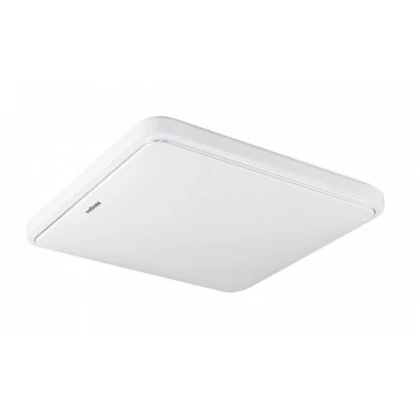Strühm Sola Slim 28 W-os 330x330 mm négyzet alakú natúr fehér mennyezeti lámpa IP44-es védettségű