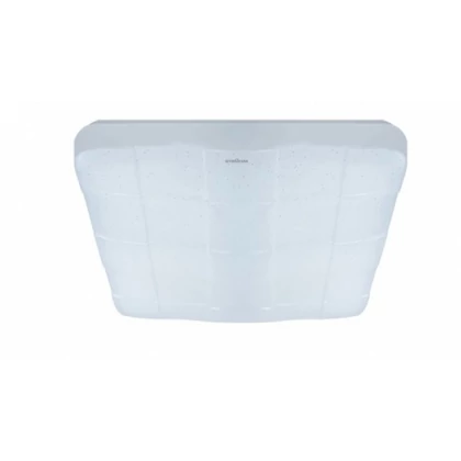 Strühm Sparta LED 36W-os 430X430mm négyzet alakú natúr fehér mennyezeti lámpa IP44-es védettségű