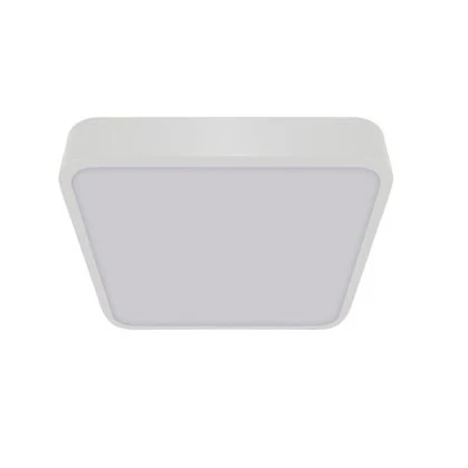 Strühm Totem 16 W-os 300x300 mm négyzet alakú natúr fehér fehér mennyezeti lámpa IP20-as védettségű