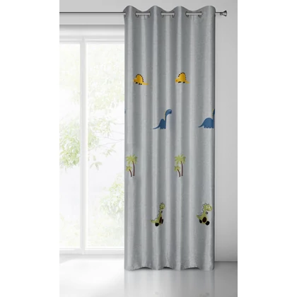 dino-dinos-gyerek-fuggony-ezust-140-x-250-cm
