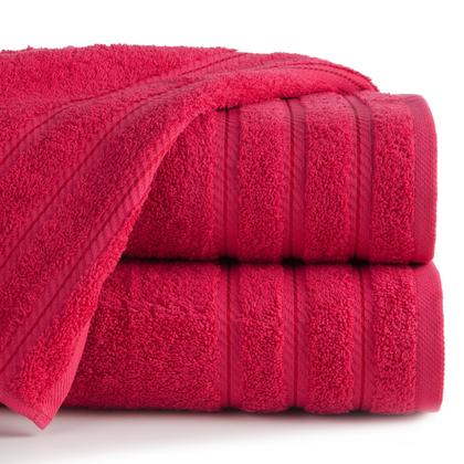 vito-pamut-torolkozo-jacquard-csikokkal-magenta-50-x-90-cm