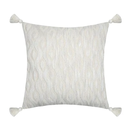 Balma lurexes boho stílusú rojtos díszpárna 45x45 cm