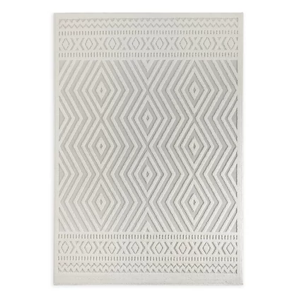 Didar4 szürke szőnyeg Krémszín 80x150 mm - 9 mm