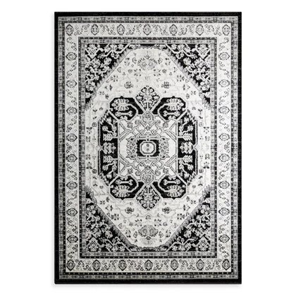 Elora5 vintage szőnyeg Fekete 160x230 mm - 7 mm